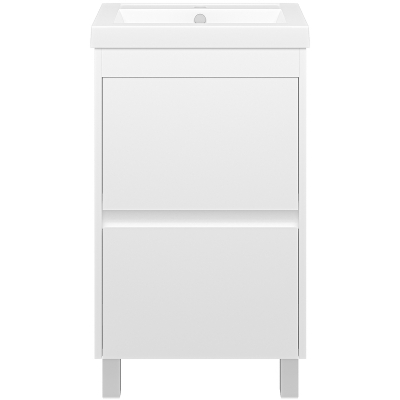 Тумба с раковиной Misty Алиса 50 УТ000011550 Белая