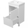 Тумба с раковиной Misty Алиса 50 УТ000011550 Белая, купить, цена, заказать, магазин, доставка, скидка, промокод, купить, цена, заказать, магазин, доставка, скидка, промокод