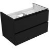 Тумба под раковину Aquanet Вега 2.0 80 337955 подвесная Черная матовая, купить, цена, заказать, магазин, доставка, скидка, промокод, купить, цена, заказать, магазин, доставка, скидка, промокод