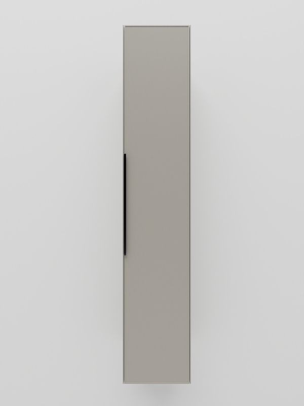 Шкаф пенал La Fenice Simpla 30 FNC-05-SIM-C-30 подвесной Бежевый матовый, купить, цена, заказать, магазин, доставка, скидка, промокод, купить, цена, заказать, магазин, доставка, скидка, промокод