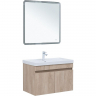 Тумба под раковину Aquanet Оптима 80 344805 подвесная Дуб светлый, купить, цена, заказать, магазин, доставка, скидка, промокод, купить, цена, заказать, магазин, доставка, скидка, промокод