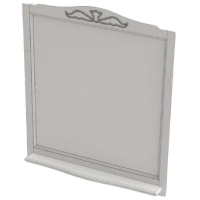 Зеркало Aquanet Амели 60 261991 Белое матовое, купить, цена, заказать, магазин, доставка, скидка, промокод, купить, цена, заказать, магазин, доставка, скидка, промокод