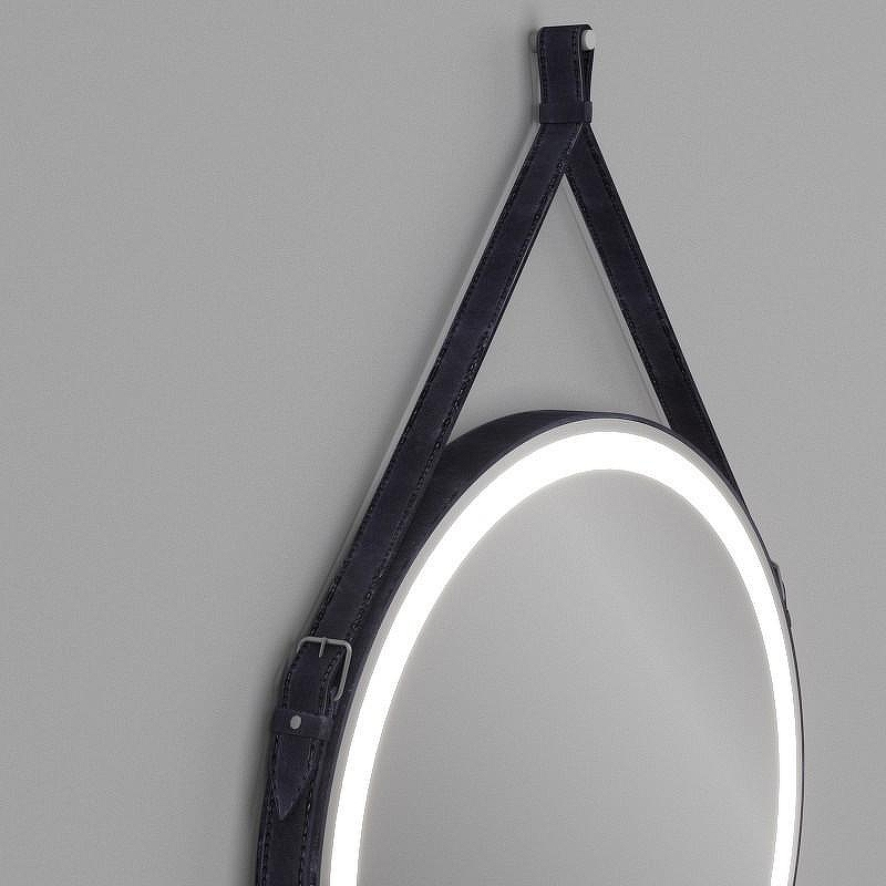 Зеркало Maretti Chiara 80 CH1480R33EL с подсветкой цвет Черный с сенсорным выключателем, купить, цена, заказать, магазин, доставка, скидка, промокод, купить, цена, заказать, магазин, доставка, скидка, промокод