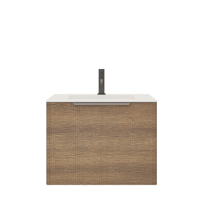 Тумба под раковину Creto Luna 60 17-WD60 подвесная цвет Wood