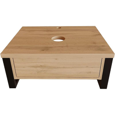 Тумба под раковину 1MarKa Grunge Loft 60П Ц0000001580 подвесная Дуб вотан