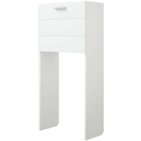 Стойка над стиральной машиной Corozo Денвер 65 SP-00000562 с бельевой корзиной Белая, купить, цена, заказать, магазин, доставка, скидка, промокод, купить, цена, заказать, магазин, доставка, скидка, промокод