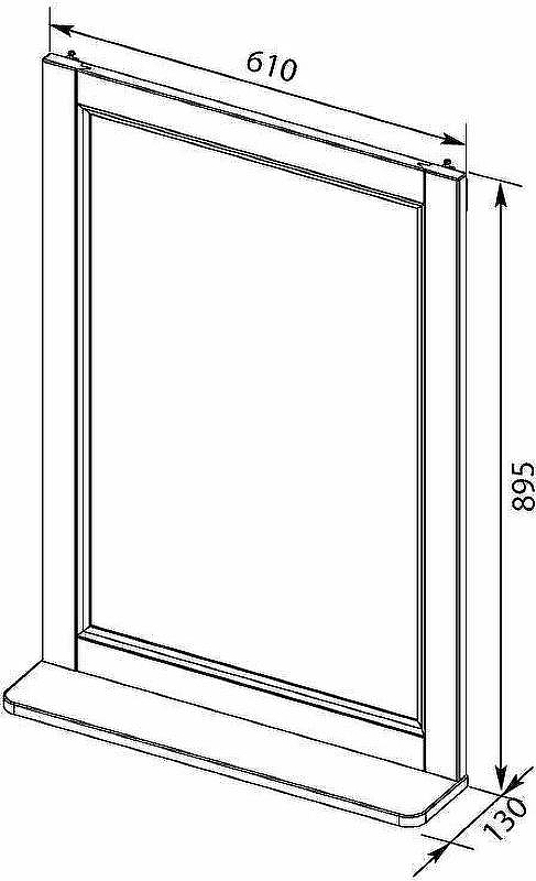 Зеркало Aquanet Бостон М 60 209675 Белое, купить, цена, заказать, магазин, доставка, скидка, промокод, купить, цена, заказать, магазин, доставка, скидка, промокод