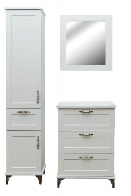 Тумба с раковиной Эстет Bali Classic 80 ФР-00002233 Белая