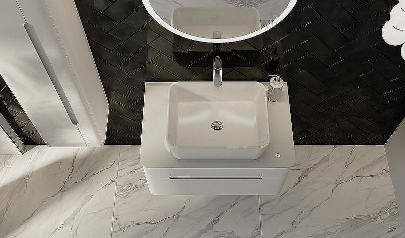 Тумба под раковину Jorno Shine 75 Shi.01.75/P/W подвесная Белая, купить, цена, заказать, магазин, доставка, скидка, промокод, купить, цена, заказать, магазин, доставка, скидка, промокод