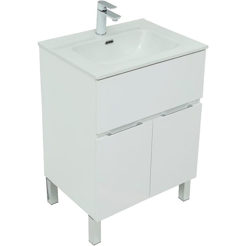 Тумба под раковину Aquanet Алвита New 60 277546 Белая матовая, купить, цена, заказать, магазин, доставка, скидка, промокод, купить, цена, заказать, магазин, доставка, скидка, промокод