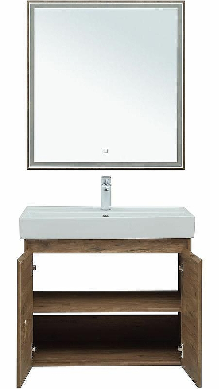 Комплект мебели для ванной Aquanet Nova Lite 75 302537 подвесной Дуб рустикальный, купить, цена, заказать, магазин, доставка, скидка, промокод, купить, цена, заказать, магазин, доставка, скидка, промокод