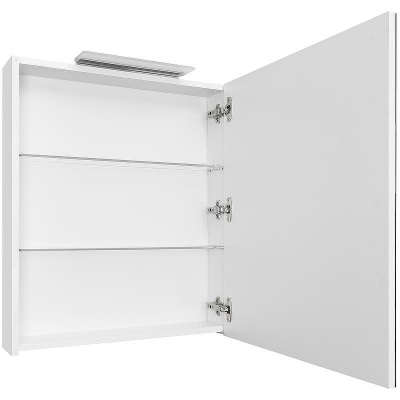 Зеркальный шкаф Roca Oleta 60 R A857646806 с подсветкой Белый глянец