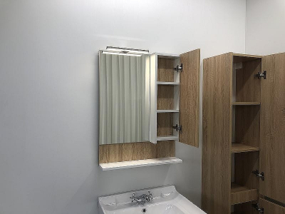 Зеркало со шкафом Comforty Рига 60 00004142211 Дуб сонома