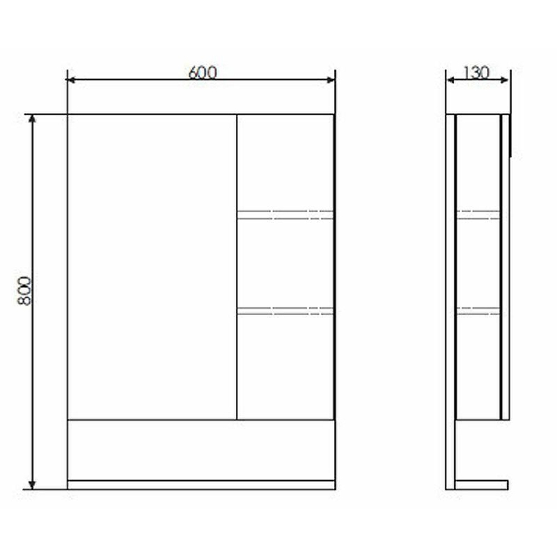 Зеркало со шкафом Comforty Рига 60 00004142211 Дуб сонома, купить, цена, заказать, магазин, доставка, скидка, промокод, купить, цена, заказать, магазин, доставка, скидка, промокод