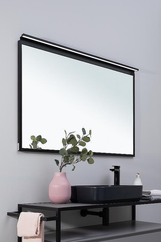 Зеркало Allen Brau Priority 100 1.31017.BB с подсветкой Черный браш, купить, цена, заказать, магазин, доставка, скидка, промокод, купить, цена, заказать, магазин, доставка, скидка, промокод