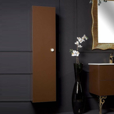 Шкаф пенал Boheme Armadi Art NeoArt 35 834-DB подвесной Dark Brown