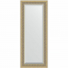 Зеркало Evoform Exclusive 135х55 BY 1254 с фацетом в багетной раме - Сусальное золото 80, купить, цена, заказать, магазин, доставка, скидка, промокод, купить, цена, заказать, магазин, доставка, скидка, промокод