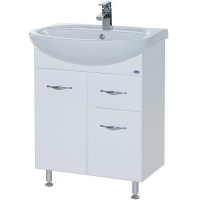 Тумба под раковину Bellezza Стелла 65 4636010090012 Белая, купить, цена, заказать, магазин, доставка, скидка, промокод, купить, цена, заказать, магазин, доставка, скидка, промокод