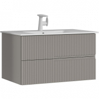 Тумба с раковиной Orka Moonlight 90 5001502 подвесная Бежевая матовая, купить, цена, заказать, магазин, доставка, скидка, промокод, купить, цена, заказать, магазин, доставка, скидка, промокод