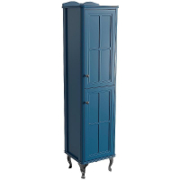 Шкаф пенал Caprigo Borgo 40 R 33450R-В136 Синий матовый, купить, цена, заказать, магазин, доставка, скидка, промокод, купить, цена, заказать, магазин, доставка, скидка, промокод