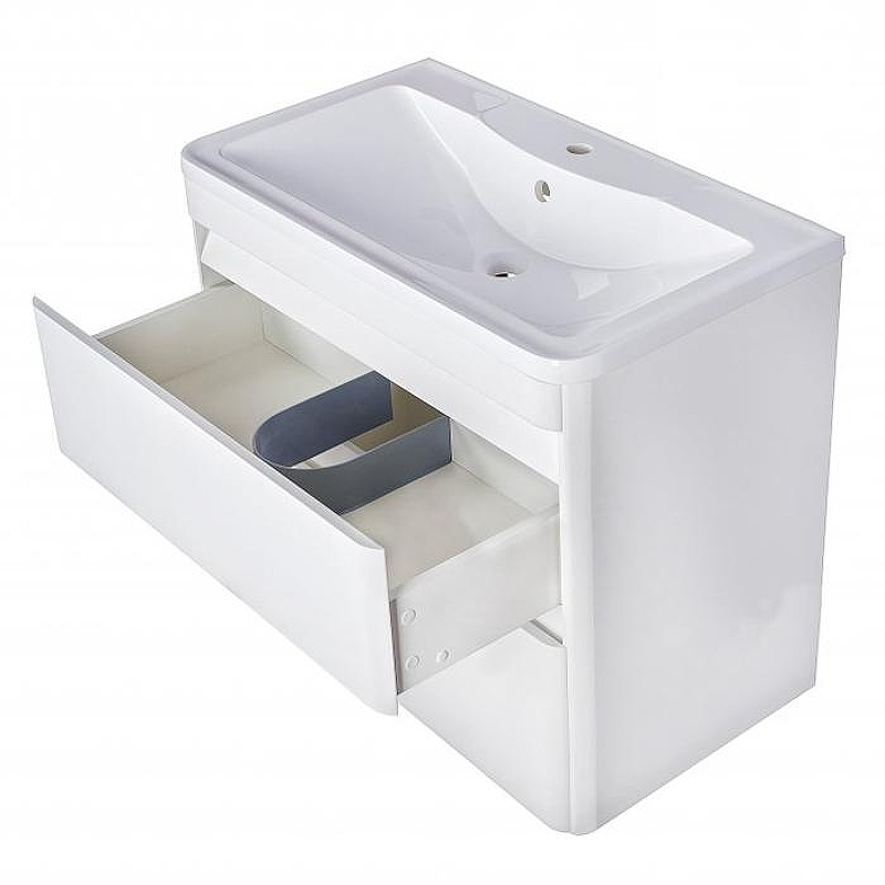 Тумба под раковину Style Line Атлантика Люкс Plus 60 СС-00002206 подвесная Антискрейч, купить, цена, заказать, магазин, доставка, скидка, промокод, купить, цена, заказать, магазин, доставка, скидка, промокод