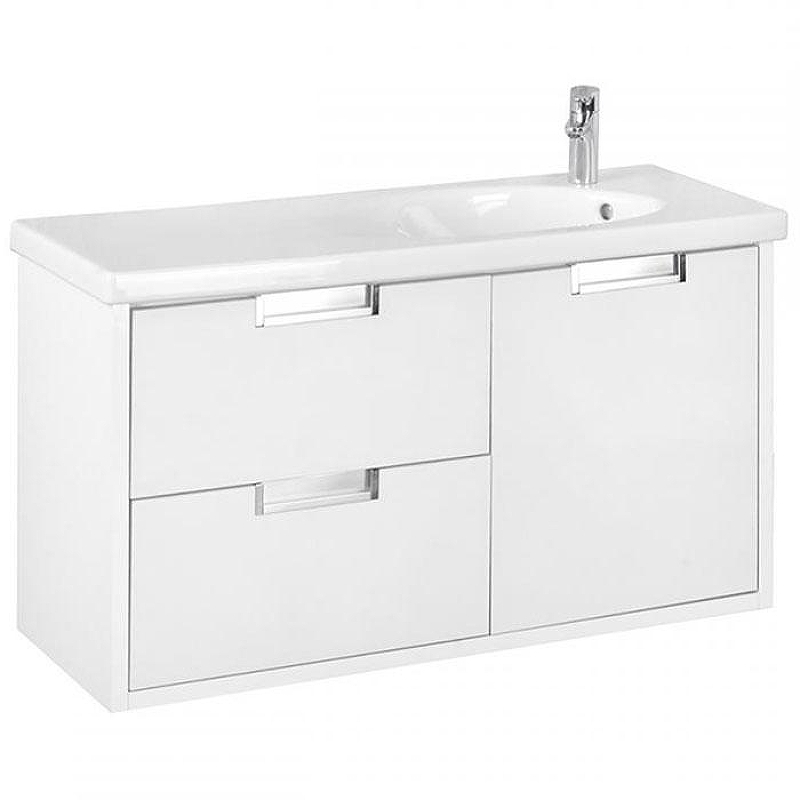 Тумба под раковину Roca Etna 100 857302806 подвесная Белый глянец, купить, цена, заказать, магазин, доставка, скидка, промокод, купить, цена, заказать, магазин, доставка, скидка, промокод