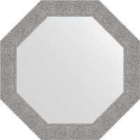 Зеркало Evoform Octagon 77х77 BY 3804 в багетной раме - Чеканка серебряная 90, купить, цена, заказать, магазин, доставка, скидка, промокод, купить, цена, заказать, магазин, доставка, скидка, промокод