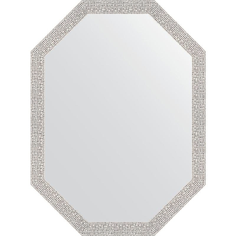 Зеркало Evoform Octagon 58x78 BY 7007 в багетной раме - Мозаика хром 46, купить, цена, заказать, магазин, доставка, скидка, промокод, купить, цена, заказать, магазин, доставка, скидка, промокод