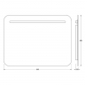 Зеркало Evoform Ledline 60x80 BY 2145 с подсветкой 6.5 W - без выключателя, купить, цена, заказать, магазин, доставка, скидка, промокод, купить, цена, заказать, магазин, доставка, скидка, промокод