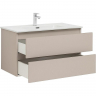 Тумба под раковину Aquanet Вега 2.0 90 337944 подвесная Бежевая, купить, цена, заказать, магазин, доставка, скидка, промокод, купить, цена, заказать, магазин, доставка, скидка, промокод