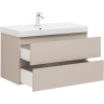 Тумба под раковину Aquanet Вега 2.0 90 337944 подвесная Бежевая, купить, цена, заказать, магазин, доставка, скидка, промокод, купить, цена, заказать, магазин, доставка, скидка, промокод