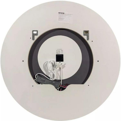 Зеркало Comforty Ереван 80 00-00014157 с подсветкой Серый шелк с бесконтактным выключателем и подогревом