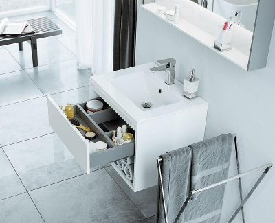 Тумба под раковину Excellent Tuto 60 MLEX.0101.600.WHWH подвесная Белый