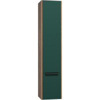 Шкаф пенал Brevita Greenwood 35 R GRE-05035-08П подвесной Зеленый матовый Дуб Галифакс олово, купить, цена, заказать, магазин, доставка, скидка, промокод, купить, цена, заказать, магазин, доставка, скидка, промокод