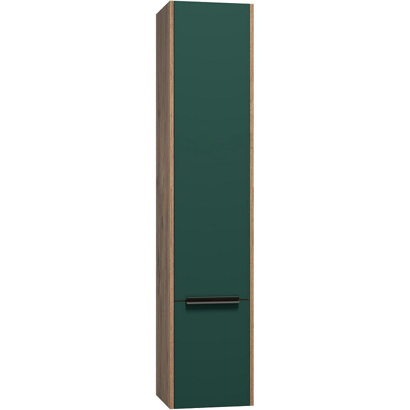 Шкаф пенал Brevita Greenwood 35 R GRE-05035-08П подвесной Зеленый матовый Дуб Галифакс олово, купить, цена, заказать, магазин, доставка, скидка, промокод, купить, цена, заказать, магазин, доставка, скидка, промокод