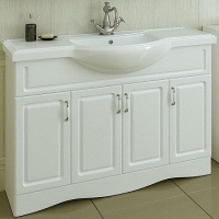 Тумба под раковину СанТа Верона 120 700197 Белая, купить, цена, заказать, магазин, доставка, скидка, промокод, купить, цена, заказать, магазин, доставка, скидка, промокод