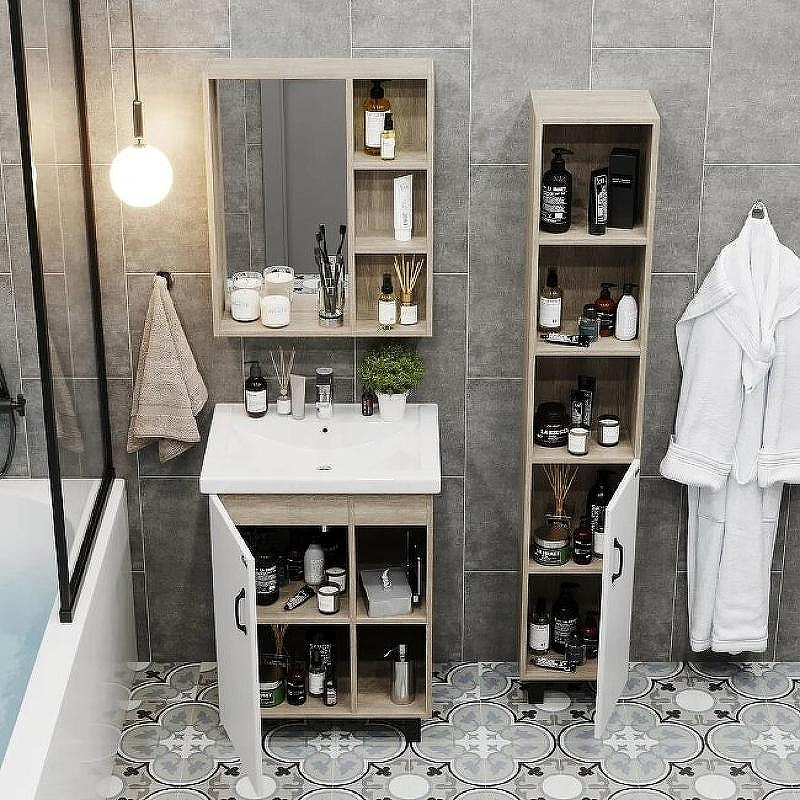 Зеркало Onika Тимбер 60.00 206070 Дуб сонома, купить, цена, заказать, магазин, доставка, скидка, промокод, купить, цена, заказать, магазин, доставка, скидка, промокод