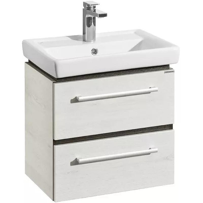 Тумба под раковину Aquaton Ронда 55 1A207601RSC20 подвесная Дуб сомерсет Венге, купить, цена, заказать, магазин, доставка, скидка, промокод, купить, цена, заказать, магазин, доставка, скидка, промокод