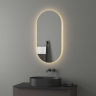 Зеркало Evoform Ledshine 50х100 BY 2598 с подсветкой 21,5 W - без выключателя - теплый белый свет, купить, цена, заказать, магазин, доставка, скидка, промокод, купить, цена, заказать, магазин, доставка, скидка, промокод