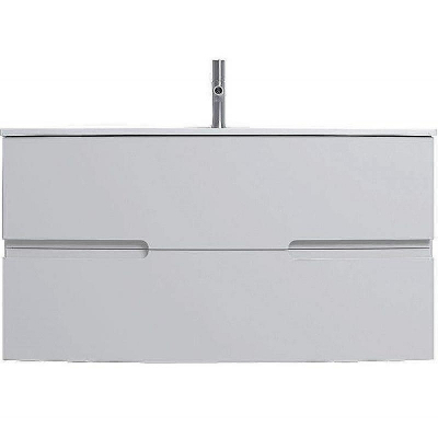 Тумба под раковину Jacob Delafon Nona 100 EB1889RU-G1C подвесная Белая глянцевая