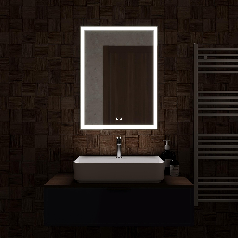 Зеркало Mixline Лючия 60 555670 с подсветкой с сенсорным выключателем, купить, цена, заказать, магазин, доставка, скидка, промокод, купить, цена, заказать, магазин, доставка, скидка, промокод