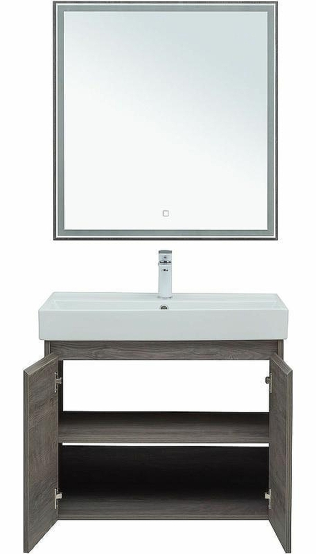 Комплект мебели для ванной Aquanet Nova Lite 75 302536 подвесной Дуб рошелье, купить, цена, заказать, магазин, доставка, скидка, промокод, купить, цена, заказать, магазин, доставка, скидка, промокод