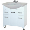 Тумба под раковину Bellezza Дрея 75 4631312000011 Белая, купить, цена, заказать, магазин, доставка, скидка, промокод, купить, цена, заказать, магазин, доставка, скидка, промокод