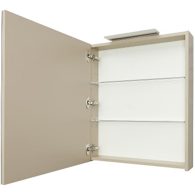 Зеркальный шкаф Roca Oleta 60 L A857645515 с подсветкой Капучино