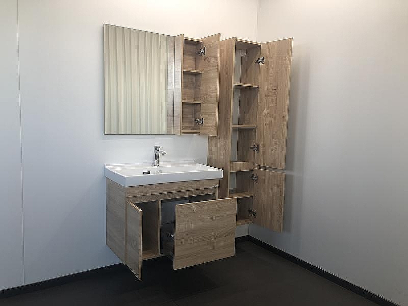 Зеркало со шкафом Comforty Тромсе 80 00004142222 Дуб сонома, купить, цена, заказать, магазин, доставка, скидка, промокод, купить, цена, заказать, магазин, доставка, скидка, промокод