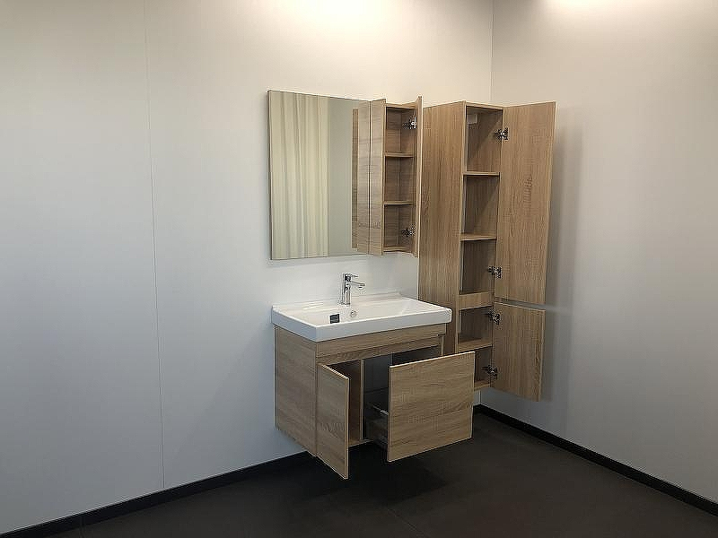 Зеркало со шкафом Comforty Тромсе 80 00004142222 Дуб сонома, купить, цена, заказать, магазин, доставка, скидка, промокод, купить, цена, заказать, магазин, доставка, скидка, промокод