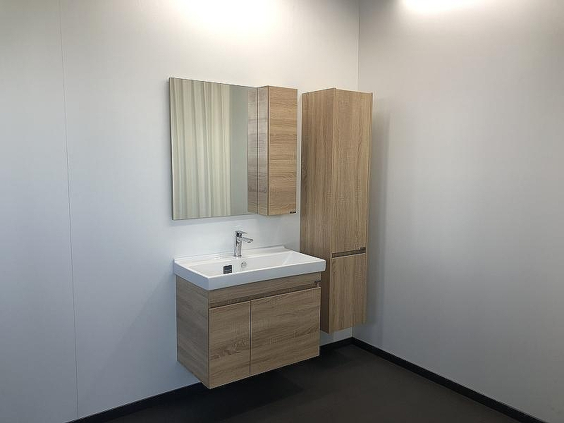 Зеркало со шкафом Comforty Тромсе 80 00004142222 Дуб сонома, купить, цена, заказать, магазин, доставка, скидка, промокод, купить, цена, заказать, магазин, доставка, скидка, промокод