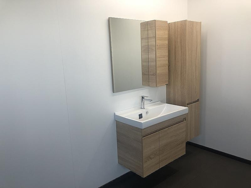 Зеркало со шкафом Comforty Тромсе 80 00004142222 Дуб сонома, купить, цена, заказать, магазин, доставка, скидка, промокод, купить, цена, заказать, магазин, доставка, скидка, промокод