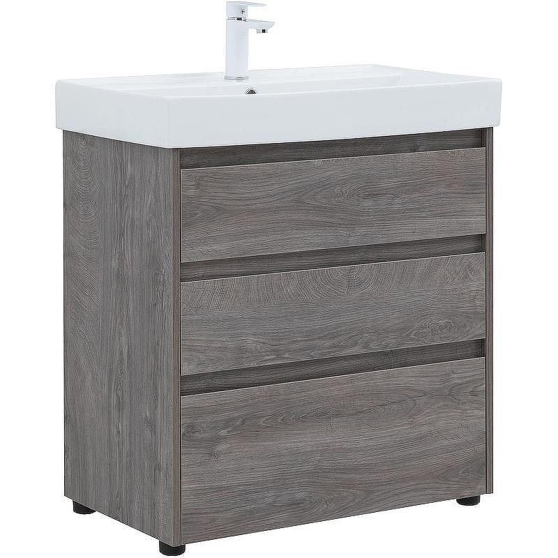 Тумба под раковину Aquanet Nova Lite 75 302473 Дуб рошелье, купить, цена, заказать, магазин, доставка, скидка, промокод, купить, цена, заказать, магазин, доставка, скидка, промокод