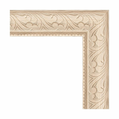 Зеркало Evoform Definite 64х64 BY 0781 в багетной раме - Беленый дуб 57